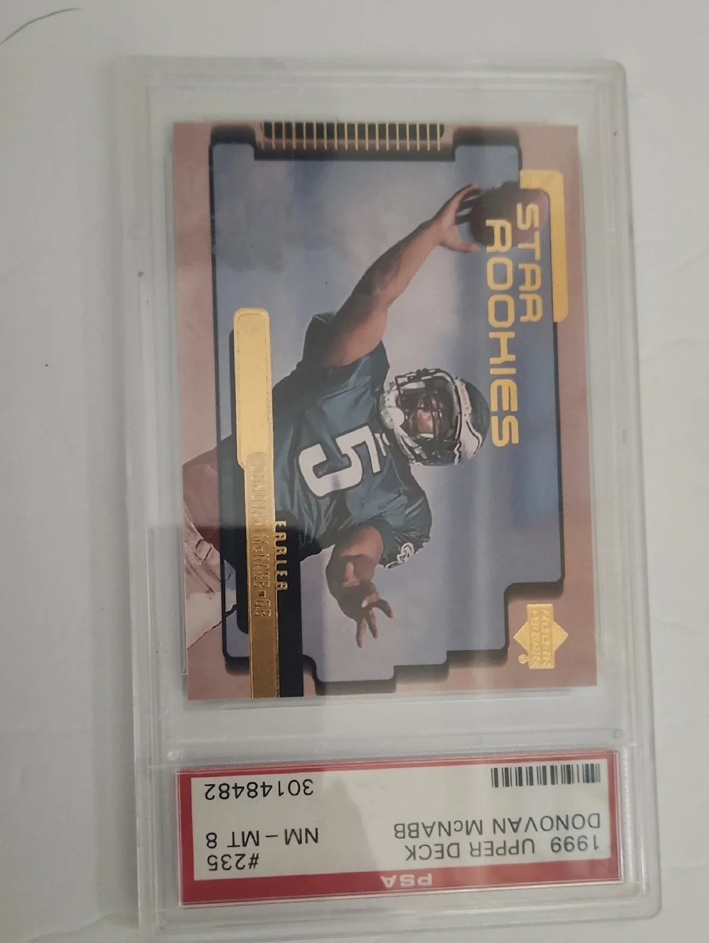 Graded Sports Cards, Sammy Sosa, Donovan Mcnabb, Jake Plumber, Jarrett Stidham.